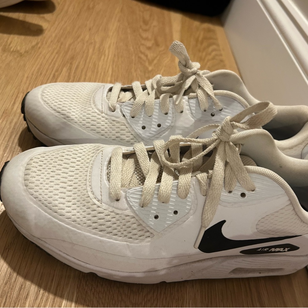 Nike White and Black Athletic Shoes